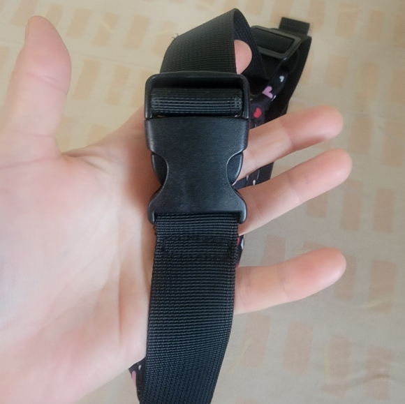 Claire's Nylon Hearts Belt Bag - Picture 6 of 10